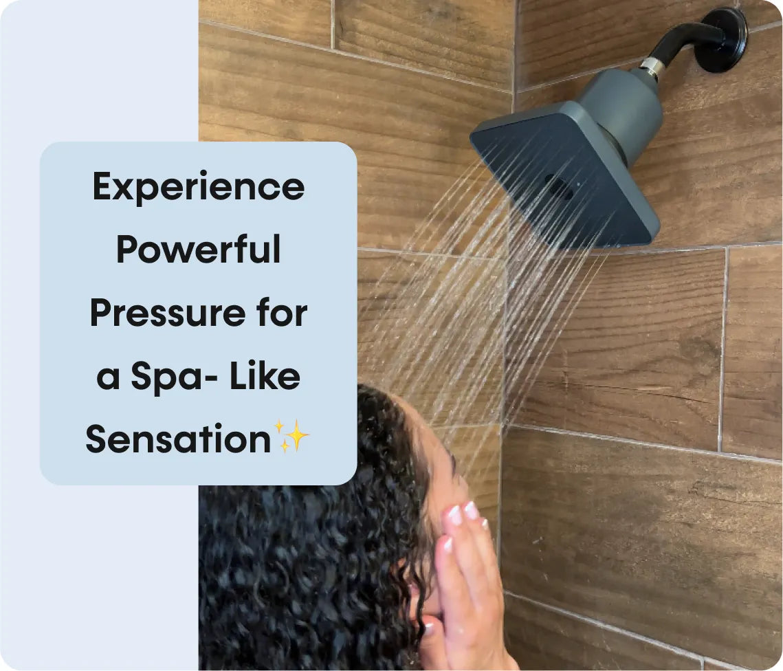 CLAIRE FILTERED SHOWERHEAD
