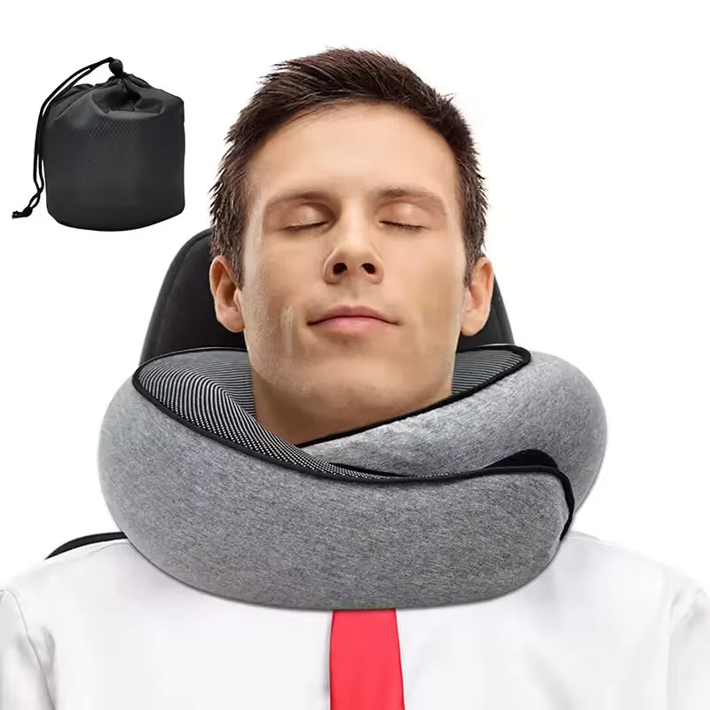 AirSnooze® Ergonomic Neck Pillow – Your Ultimate Travel Companion